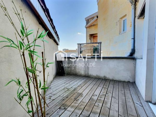 Appartement rénové - 1er et dernier étage - Bas Floirac
