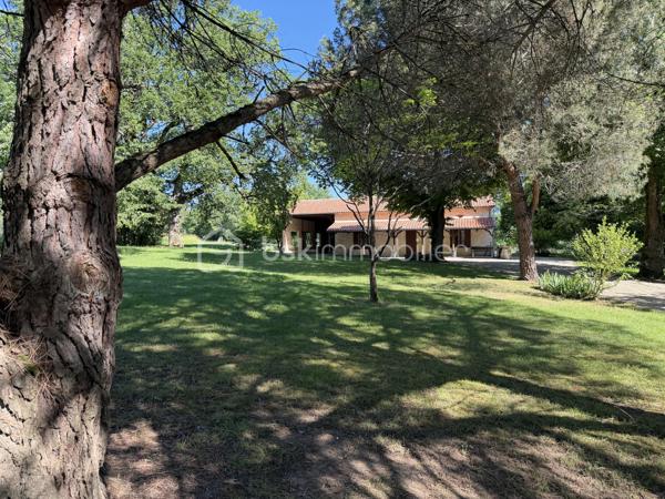 Propriété de caractère – Corps de ferme en pierre, très rare dans le secteur, idéalement située entre Marmande et Casteljaloux, au cœur d’un environnement champêtre préservé.
Cette authentique maison en pierre développe 180 m² habitables et s’accompagne de 120 m² de dépendances, le tout implanté sur un hectare de très joli parc arboré.
La charpente a été rénovée , offrant une base solide pour un projet de rénovation de qualité.
Volumes généreux, cachet de l’ancien et cadre paisible font de ce bien une opportunité idéale pour une résidence de prestige, une maison de famille, un projet de gîtes, équestre ou de bien-être.
Un bien rare au fort potentiel, à découvrir sans tarder.