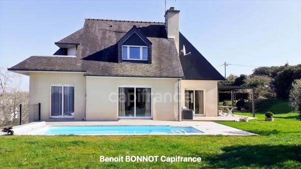 🏡 EXCLUSIVITÉ – Maison d’exception avec vue dégagée, piscine et prestations haut de gamme à Quimper