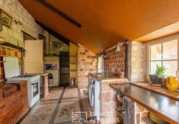 Ancien moulin et dépendances champêtres