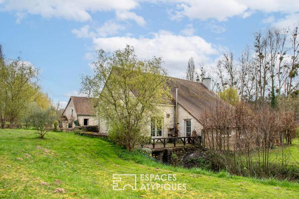 Ancien moulin et dépendances champêtres