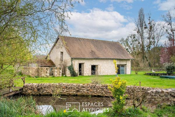 Ancien moulin et dépendances champêtres