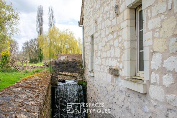 Ancien moulin et dépendances champêtres