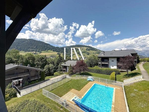 **Megève – Rochebrune : Appartement 3 pièces avec mezzanine, vue exceptionnelle**