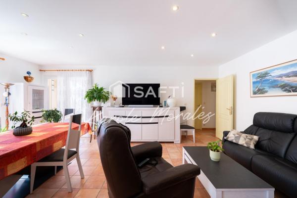 LATOUR BAS ELNE ( 66 ), BELLE VILLA, 3 FACES PLAIN PIED, GARAGE ET PISCINE