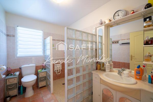 LATOUR BAS ELNE ( 66 ), BELLE VILLA, 3 FACES PLAIN PIED, GARAGE ET PISCINE