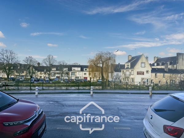 À vendre – Appartement T2 de 37 m² – Centre-ville de Pontivy – Vue Blavet