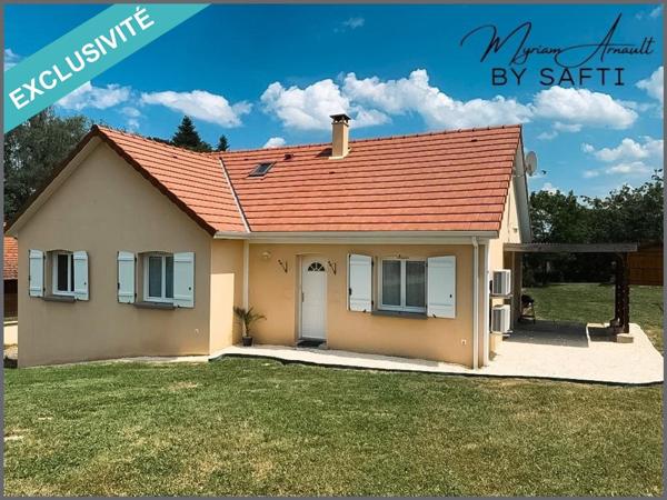 Maison 5 chambres sur sous sol semi enterré, dépendance, terrain clos de 1713 m²