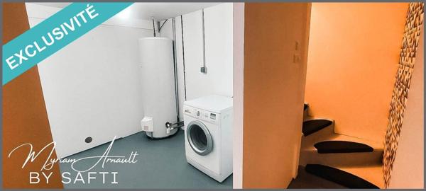 Maison 5 chambres sur sous sol semi enterré, dépendance, terrain clos de 1713 m²