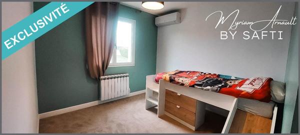 Maison 5 chambres sur sous sol semi enterré, dépendance, terrain clos de 1713 m²