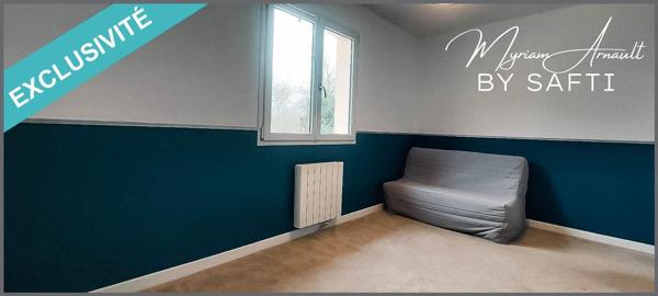 Maison 5 chambres sur sous sol semi enterré, dépendance, terrain clos de 1713 m²