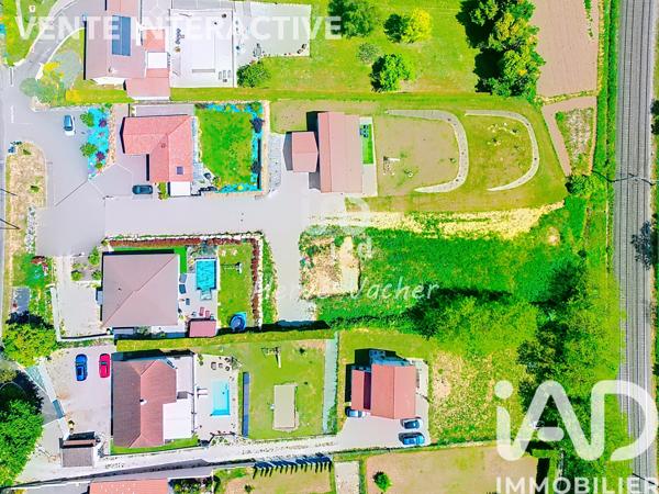Terrain à vendre 1 695 m² Polliat