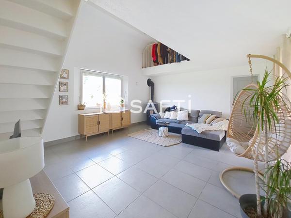 Maison individuelle d'environ 130 m² sur un terrain de 19 ares