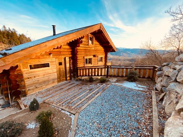 Chalet rondin à vendre 6 pièces FONT ROMEU (66)