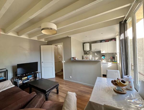 F2 duplex de 36m² au sol et 27m² Loi Carrez