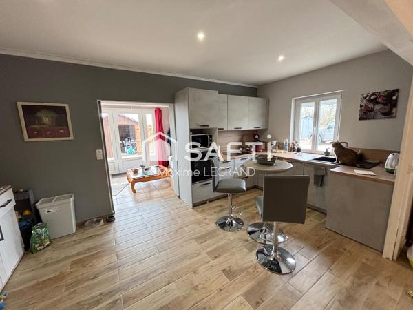 MAISON INDIVIDUELLE RENOVÉE SUR TERRAIN DE 800 M2