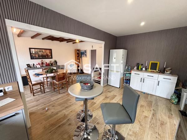 MAISON INDIVIDUELLE RENOVÉE SUR TERRAIN DE 800 M2