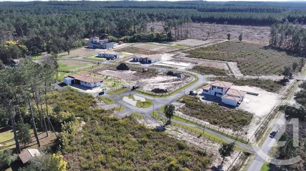 Terrain à vendre  1359 m2 MOLIETS ET MAA - 40