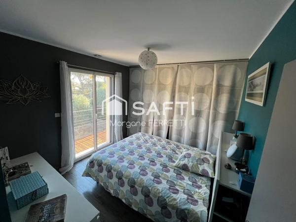 MAISON R+1 121 M² AVEC GARAGE ET PISCINE SUR TERRAIN DE 501 M²