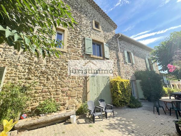 Travaillan (84850) IDEAL INVESTISSEUR : MAGNIFIQUE MAS TYPIQUE EN PIERRES DE 356 M² DIVISE EN DEUX LOGEMENTS AVEC DEPENDANCES DE