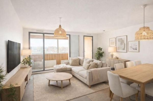 ?? Coup de cœur pour ce spacieux T3 lumineux avec loggias traversantes et beaux volumes !