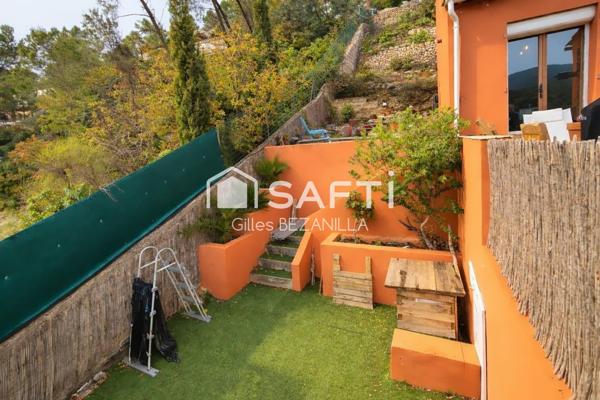 Maison 4 p 3 ch  jardin panorama garage