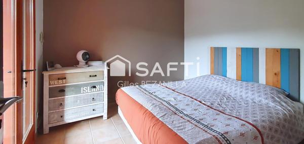 Maison 4 p 3 ch  jardin panorama garage