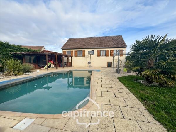 Maison 146 m² - 3 chambres - bureau - piscine - DEMIGNY