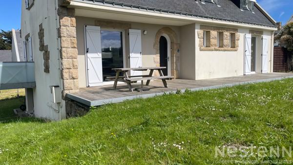Saint Pierre Quiberon - Appartement rénové de plain-pied aperçu mer, plages de la baie à pied