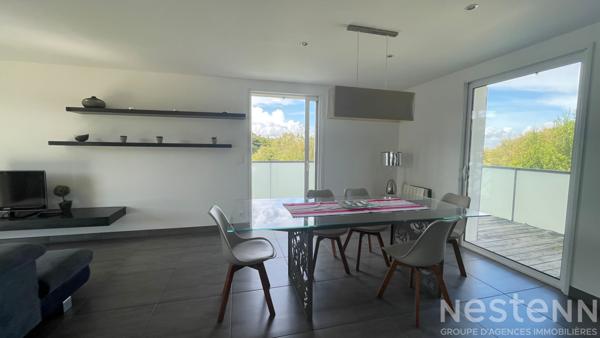 Saint Pierre Quiberon - Appartement rénové de plain-pied aperçu mer, plages de la baie à pied