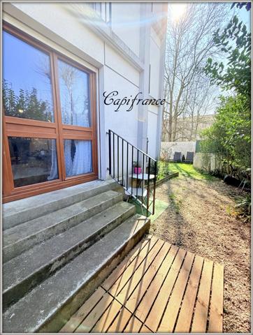 Appartement à vendre 3 pièces 69 m² avec jardin de 110 m² sans aucun vis-à-vis ! parking + cave