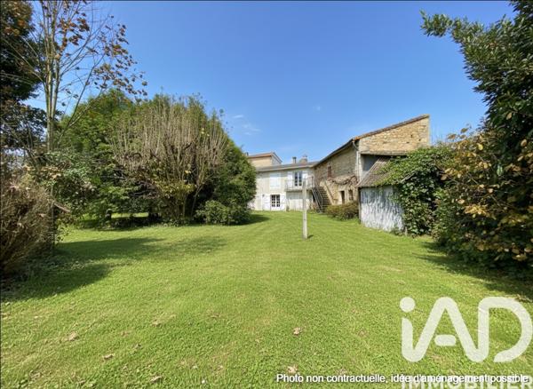 Maison à vendre 5 pièces 91 m² Saint-Maixent-l'École