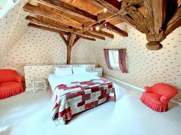 Manoir du 16ème siècle avec 15 hectares de terrain, piscine et dependances