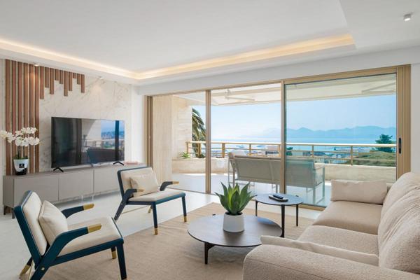 Prestigieux Appartement de Réception Vue Panoramique sur les Îles de Lérins, Cannes
