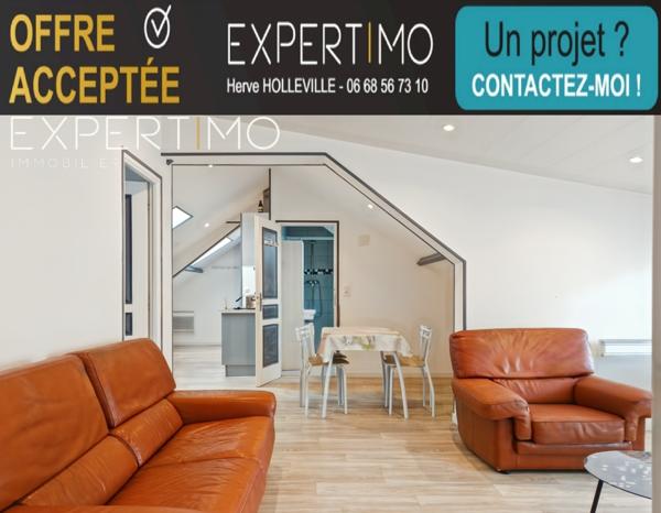 Rue (80120) Bien actuellement sous offre acceptée : Ensemble immobilier – 3 appartements et 3 garages, loués à l’année – R