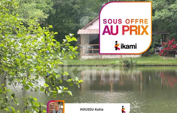 Havre de paix avec étang de loisirs proche Aubigny-sur-Nère