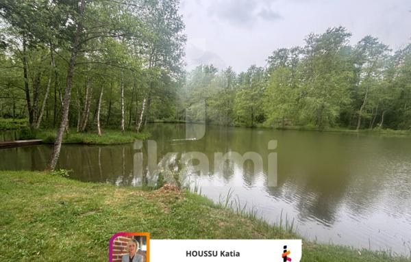 Havre de paix avec étang de loisirs proche Aubigny-sur-Nère