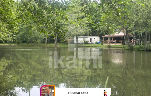 Havre de paix avec étang de loisirs proche Aubigny-sur-Nère