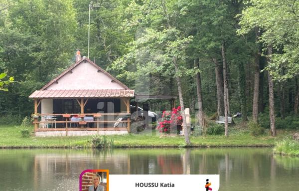 Havre de paix avec étang de loisirs proche Aubigny-sur-Nère