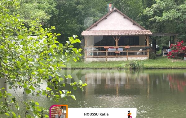 Havre de paix avec étang de loisirs proche Aubigny-sur-Nère