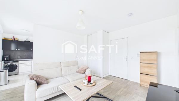 Appartement T2, 42 m²,  2ème étage avec ascenseur