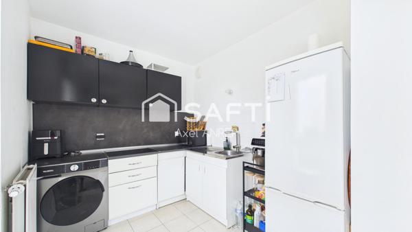 Appartement T2, 42 m²,  2ème étage avec ascenseur