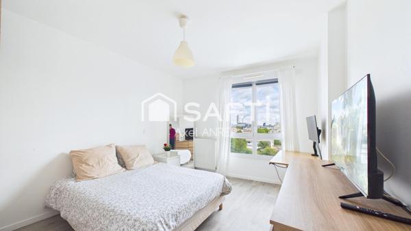 Appartement T2, 42 m²,  2ème étage avec ascenseur