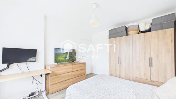 Appartement T2, 42 m²,  2ème étage avec ascenseur