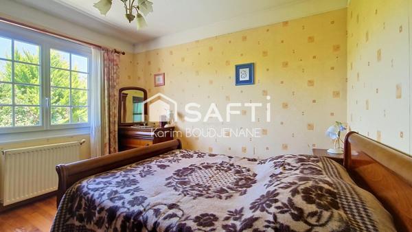 Maison 3 chambres sur sous sol améngé, 611 m2 de terrain