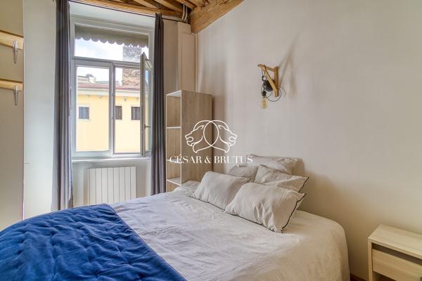 T2 de 31 m² avec cachet & vue panoramique – Lyon 1er Opéra