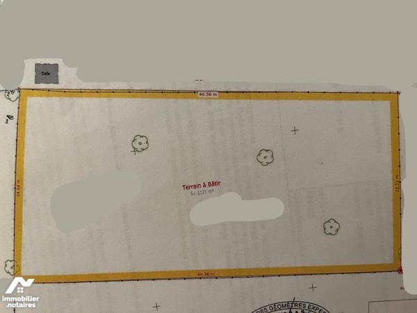 Terrain à bâtir de 1121 m2 sur la commune d'albert