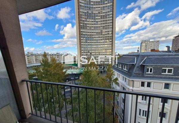 Superbe logement  4p de 99m² avec vue magnifique sur Mulhouse et les Vosges, en plein centre-ville
