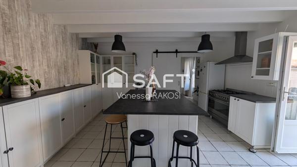 MAISON FAMILIALE DE 91m² 2 CHAMBRES, TERRASSE ET ATELIER