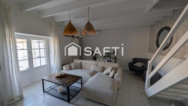 MAISON FAMILIALE DE 91m² 2 CHAMBRES, TERRASSE ET ATELIER